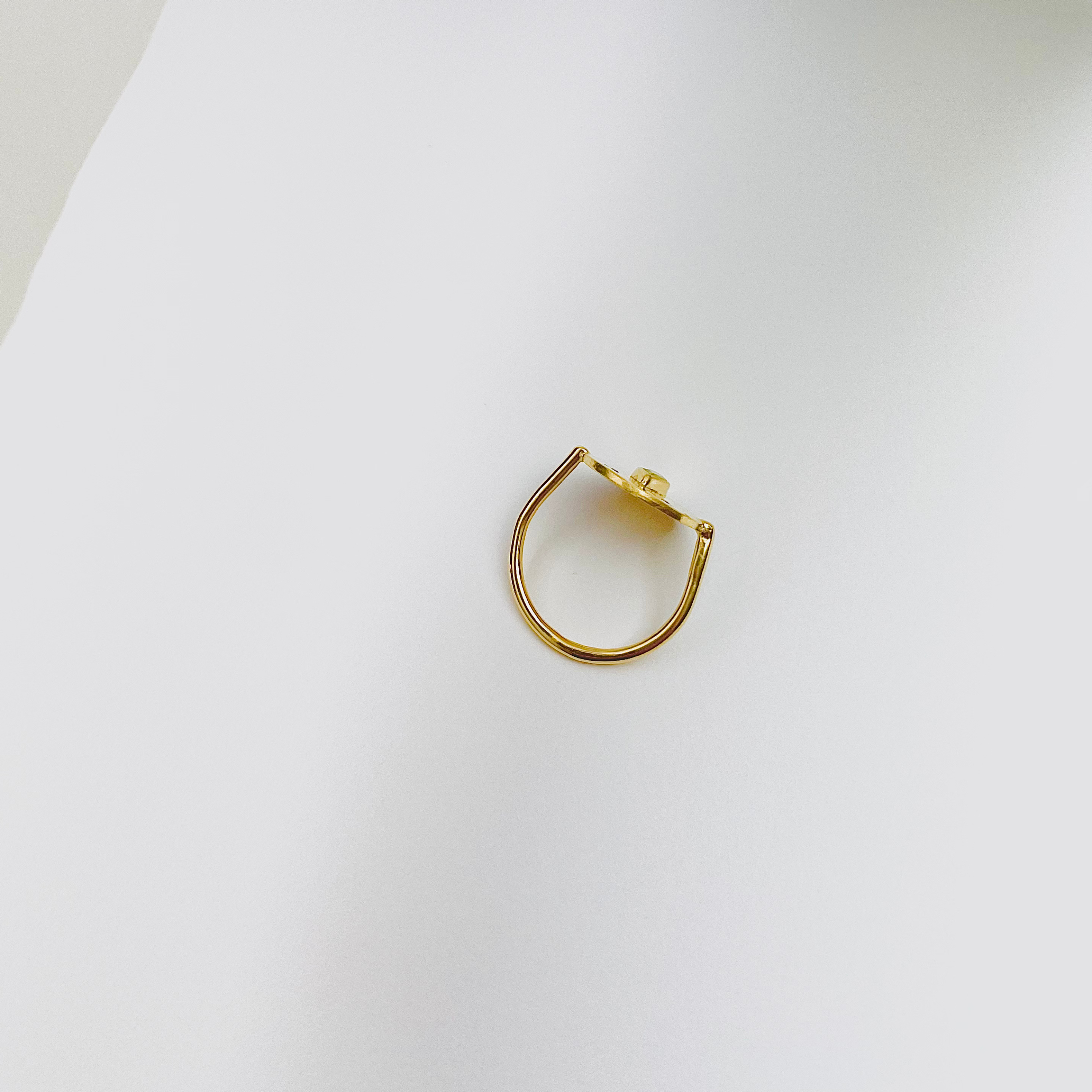 Bague Tronche Paula - Vermeil & Empierré