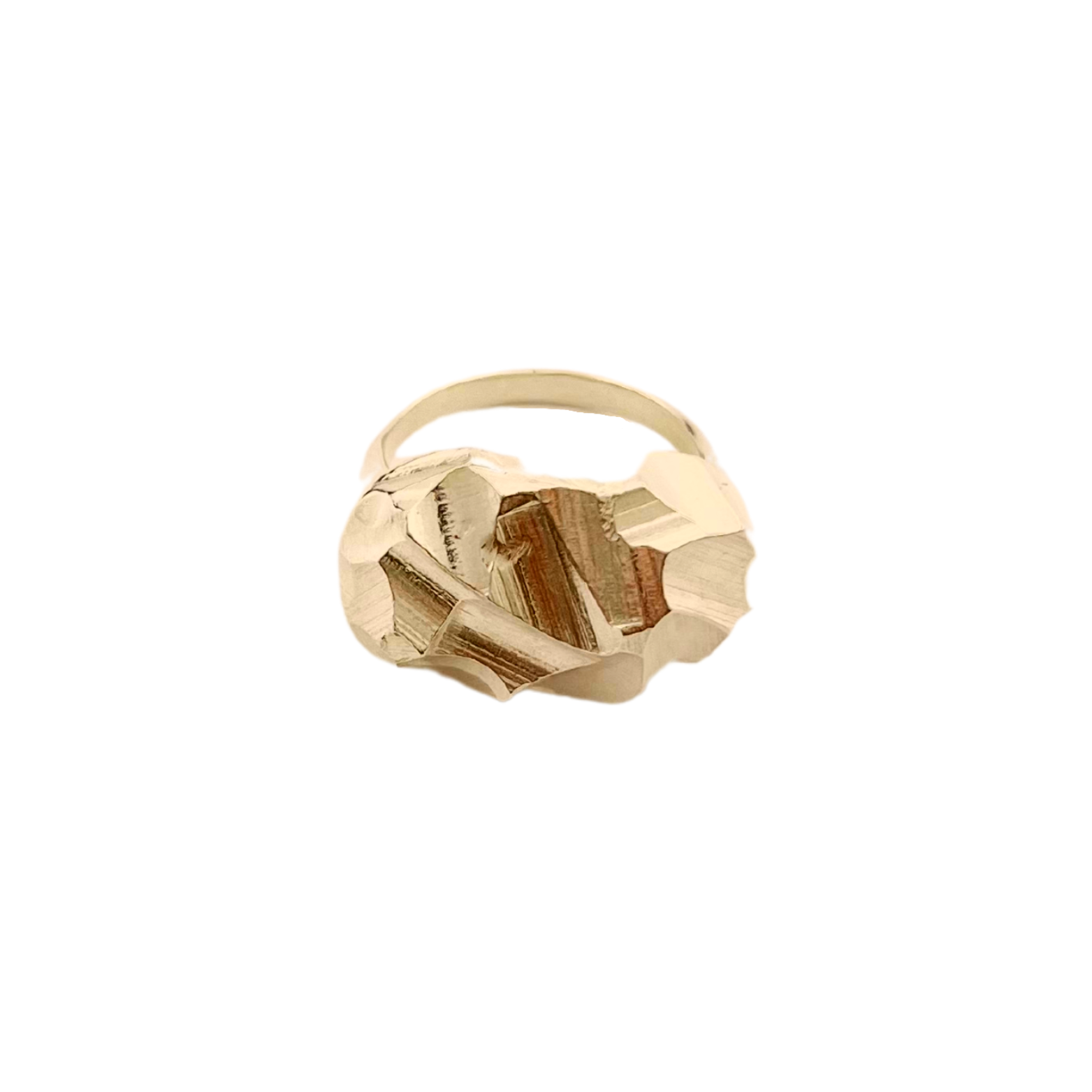 Packshot Bague Iceberg en vermeil par la créatrice Louise Vurpas pour Bijouterie Fine