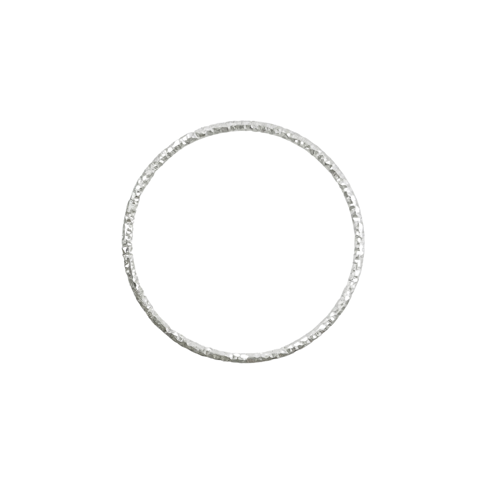 Packshot bracelet givré en argent par la créatrice Louise Vurpas pour Bijouterie Fine