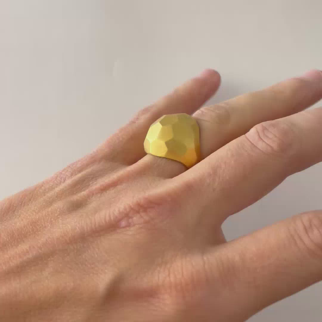 Bague Facette