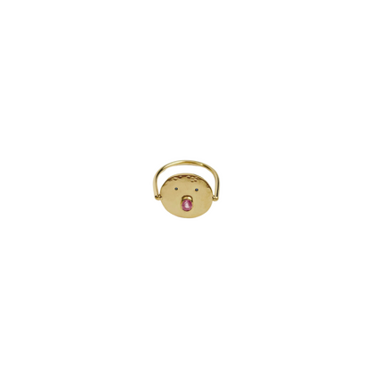 Bague Tronche Empierrée