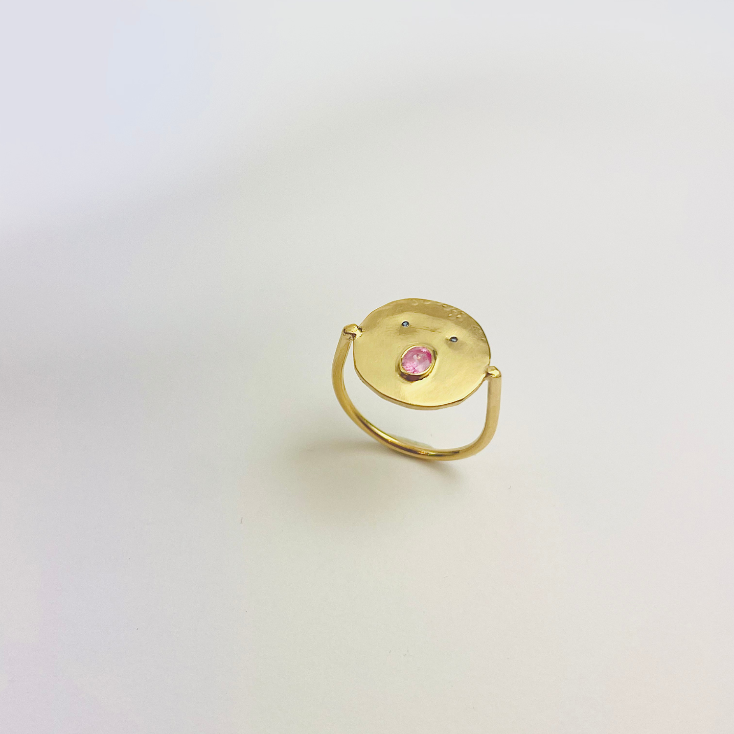 Bague Tronche Empierrée