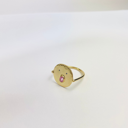 Bague Tronche Empierrée