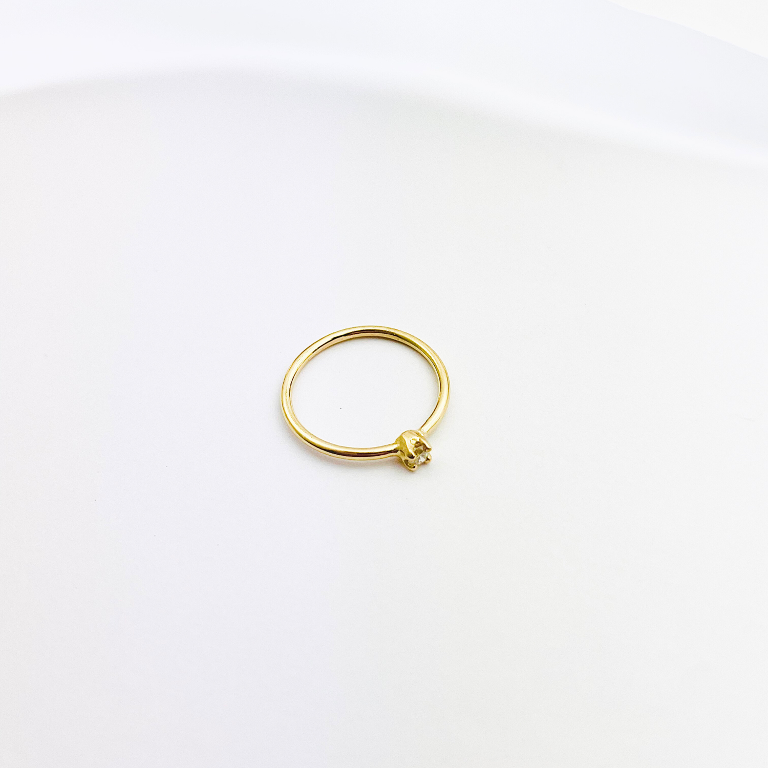 Bague Solitaire Griffe