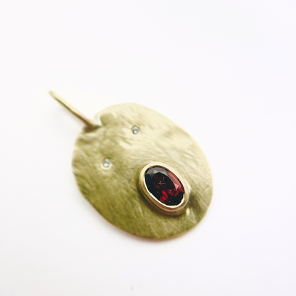 Médaille Henri Grenat - Or 750/1000